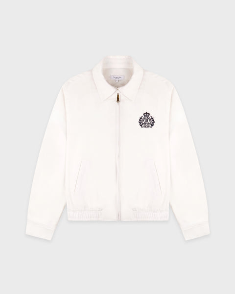 NY Crest Prep Jacket - Ecru/Navy