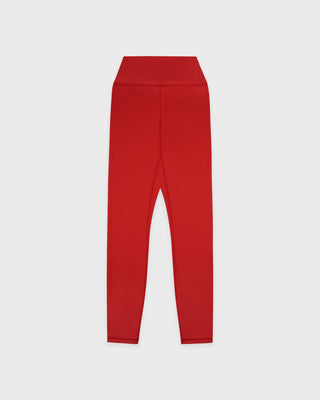 Signature Logo Legging - Red/White