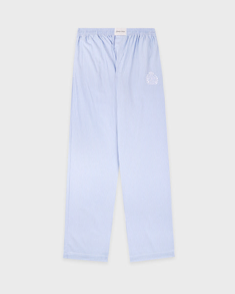 NY Crest Pyjama Pants - Blue Striped