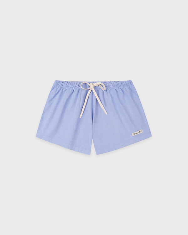 Signature Logo Lounge Short - Periwinkle