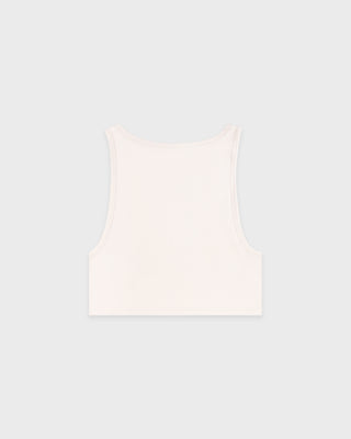 Signature Logo Lounge Tank - Ecru