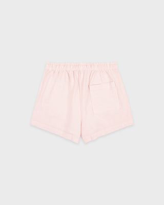 International Disco Short - Clear Pink/White