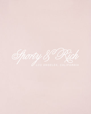 International Disco Short - Clear Pink/White