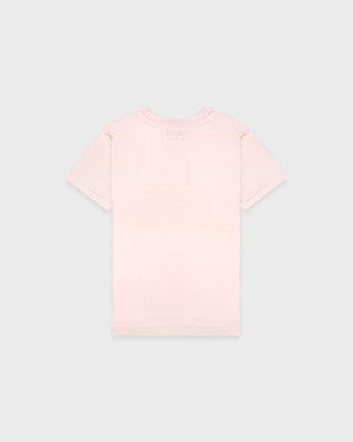 Be Nice Essential Tee - Clear Pink/White