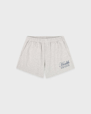 NY Health Disco Short - Heather Gray/Light Navy
