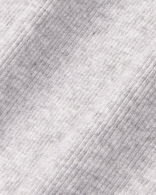 Signature Logo Ribbed Baby Tee - Heather Gray/Black