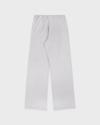 Signature Logo Ribbed House Pant - Heather Gray/Black