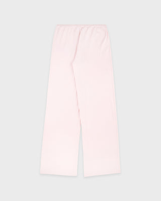 Signature Logo Ribbed House Pant - Clear Pink/Black