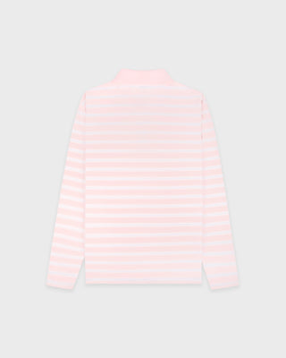 Signature Logo Easy Polo - Clear Pink/Mist/White