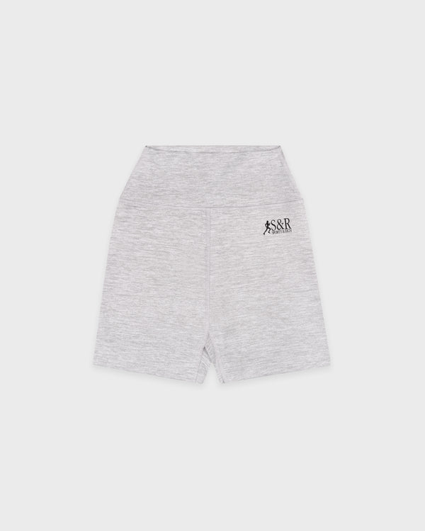SR Runner Biker Short - Heather Gray