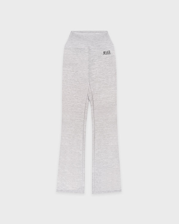 SR Runner Flared Legging - Heather Gray