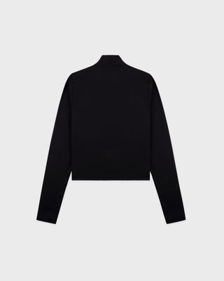 SR Runner Sports Quarter Zip - Black/White