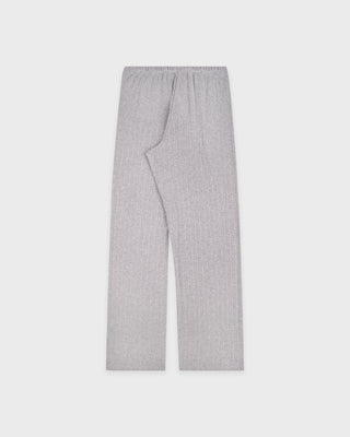Signature Logo Pointelle Trousers - Heather Gray