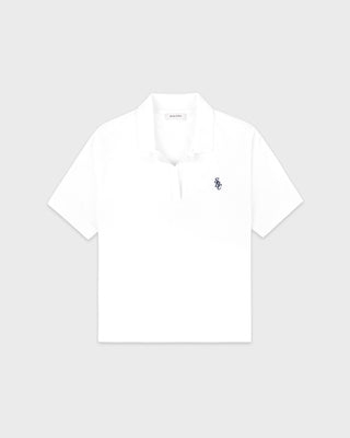 SRC Terry Polo - White/Forest