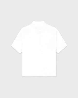 SRC Terry Polo - White/Forest