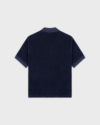 SRC Terry Polo - Navy/White