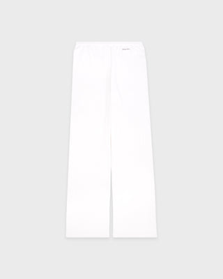 Signature Logo Pointelle Trousers - White