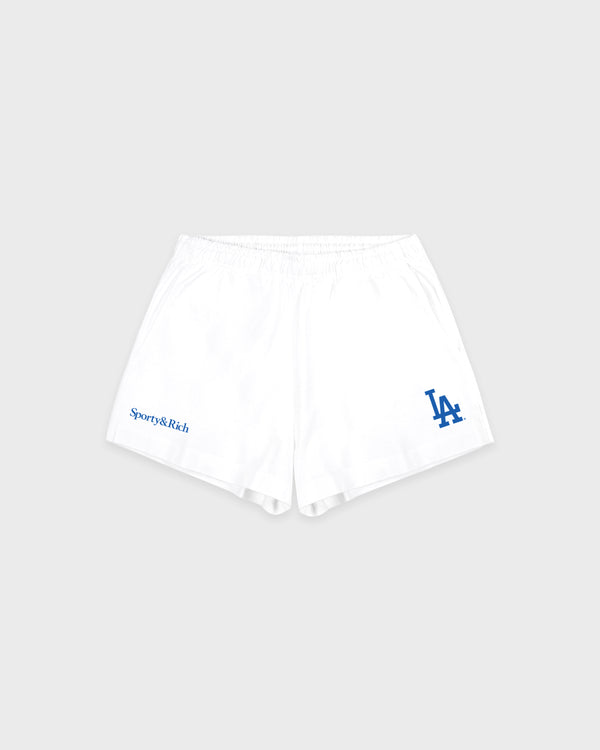 LA Serif Disco Short - White/Team Blue