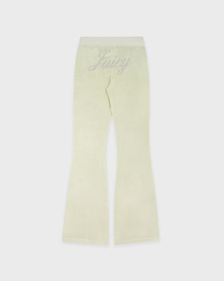 Juicy Script Velour Sweatpant - Sage
