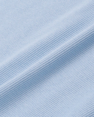 Juicy Crown Ribbed Tank - Sky Blue