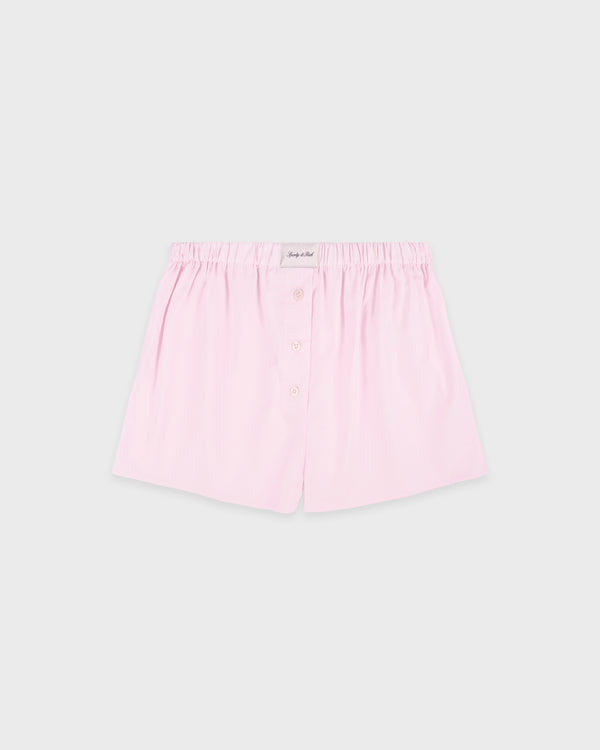 Signature Logo Ring Short - Clear Pink