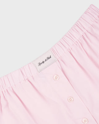 Signature Logo Ring Short - Clear Pink