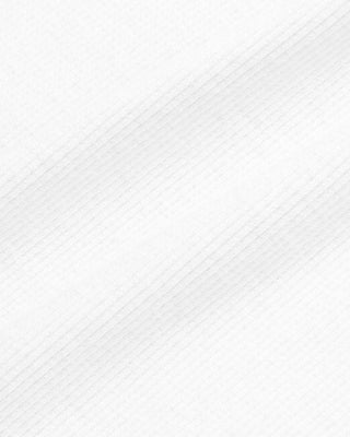 Signature Logo Ribbed House Short - White/Black