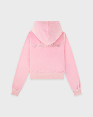 Signature Logo Krystal Zip Hoodie - Laffy/Crystal