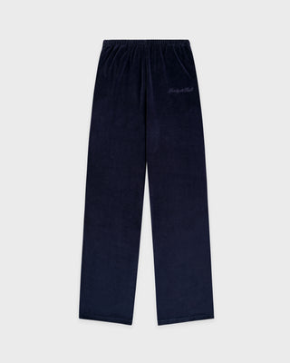 Signature Logo Krystal Trackpant - Dark Navy/Crystal