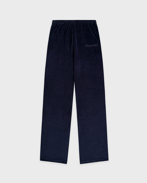 Signature Logo Krystal Trackpant - Dark Navy/Crystal