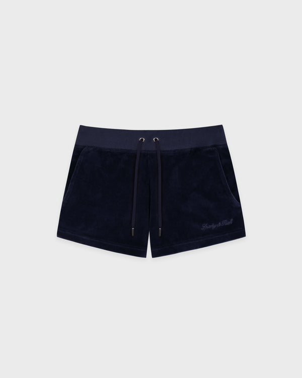 Signature Logo Krystal Short - Dark Navy/Crystal