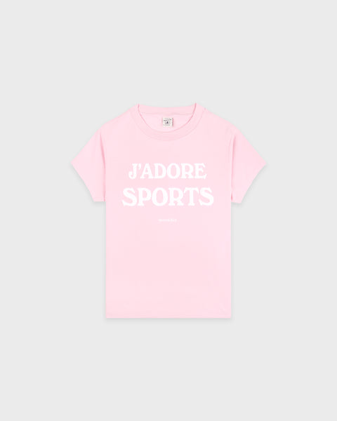Jadore Baby Tee - Laffy/White