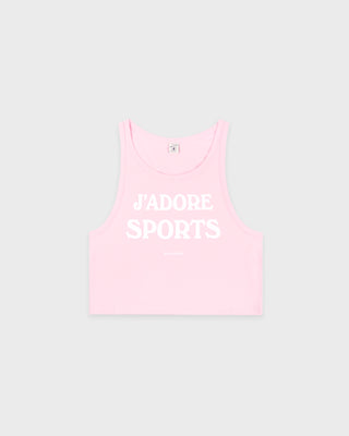 Jadore Baby Tank - Laffy/White