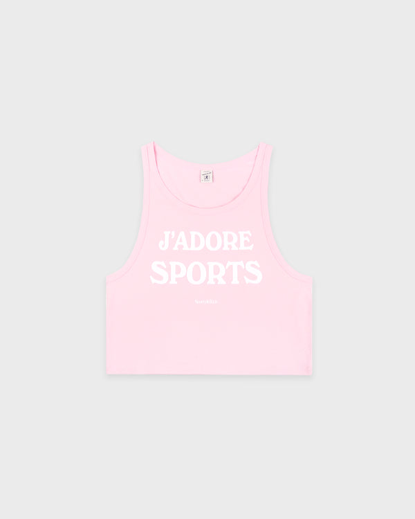 Jadore Baby Tank - Laffy/White