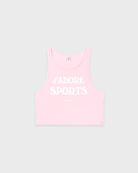 Sporty & Rich iPhoneケース J'ADORE SPORTS Jadore Baby Tank - Laffy/White – Sporty & Rich