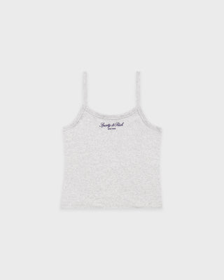 Signature NY Box Tank - Heather Gray/Dark Navy