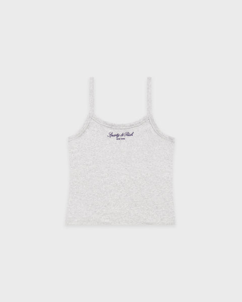 Signature NY Box Tank - Heather Gray/Dark Navy