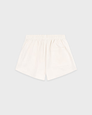 SR Sport Embroidered Disco Short - Ecru