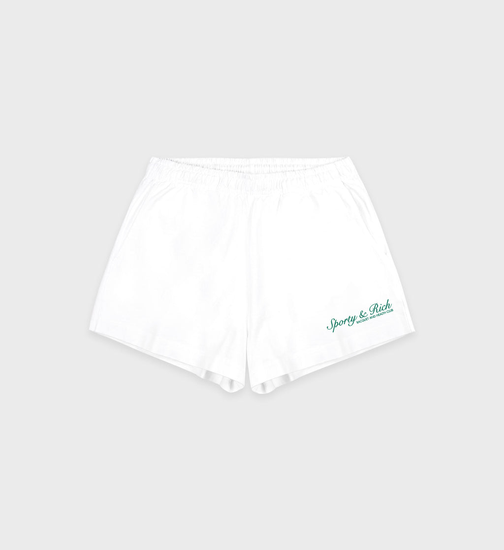 Syracuse Disco Short - White/Alpine