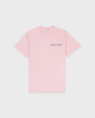 Syracuse T-Shirt - Pink Dolphin/Navy