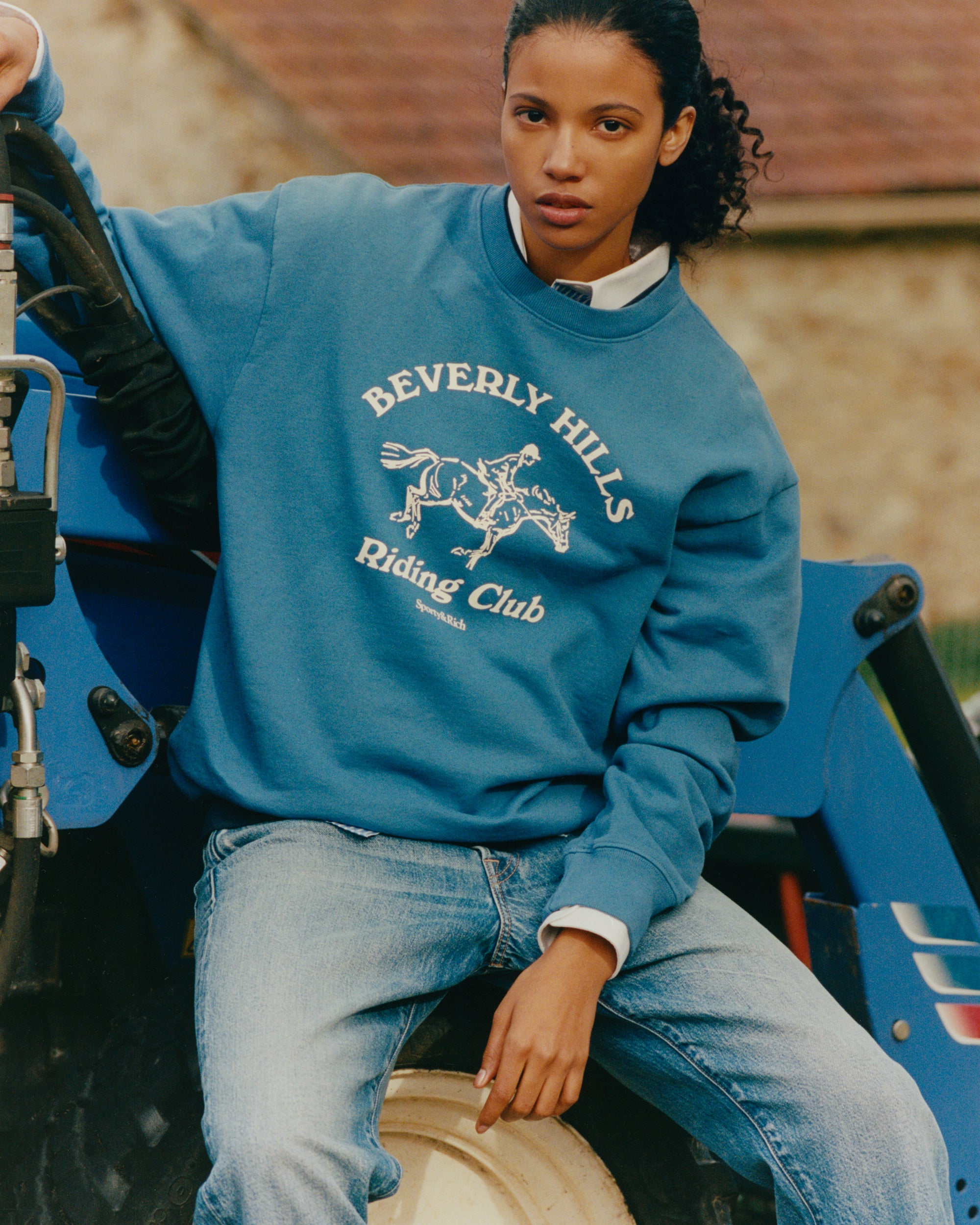 トップス sporty&rich athletic society long sleeve sporty&rich athletic society long sleeve