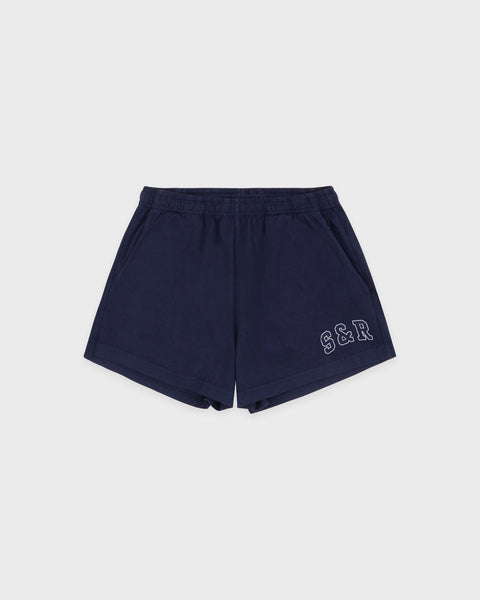 S&R Ivy Disco Short - Navy/White