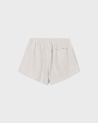 Light gray shorts on a white background