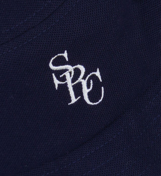 SRC Pique Bucket Hat - Navy/White