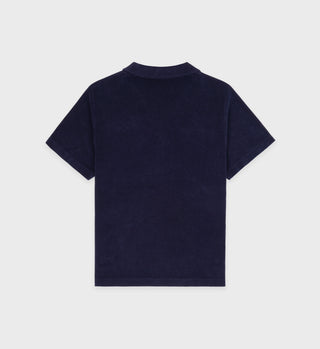Buoy Terry Polo - Navy/White