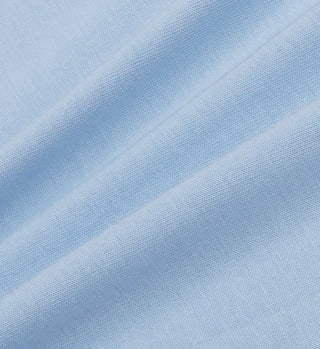 Ringer Tee - Baby Blue/Navy