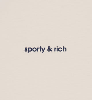 Ringer Tee - Cream/Navy