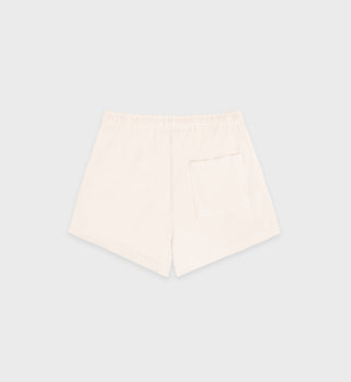 Unicorn Crest Disco Short - Cream/Navy