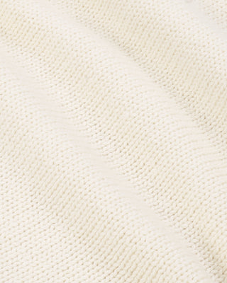 USA Knitted Sweater - Ecru/Navy