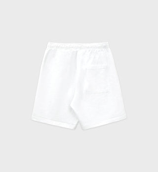 USA Wellness Club Gym Short - White/Navy